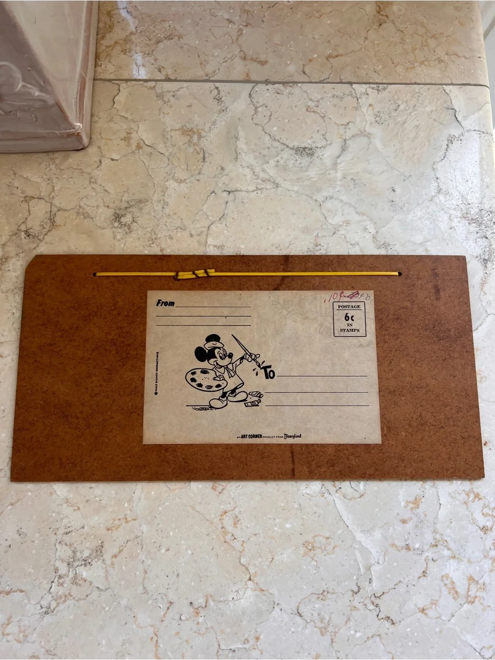 Vintage Walt Disney Donald Duck Wall Plaque – “Come On In!”